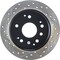 Centric Parts Sport Drilled/Slotted Brake Rotor, 127.40061R 127.40061R - alternate 1